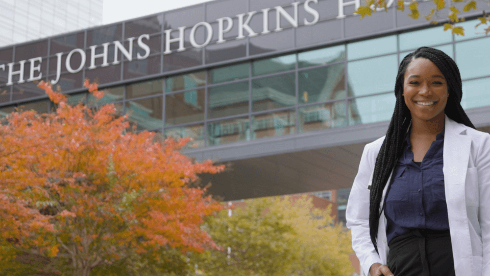 Picture of Osose at the Johns Hopkins University